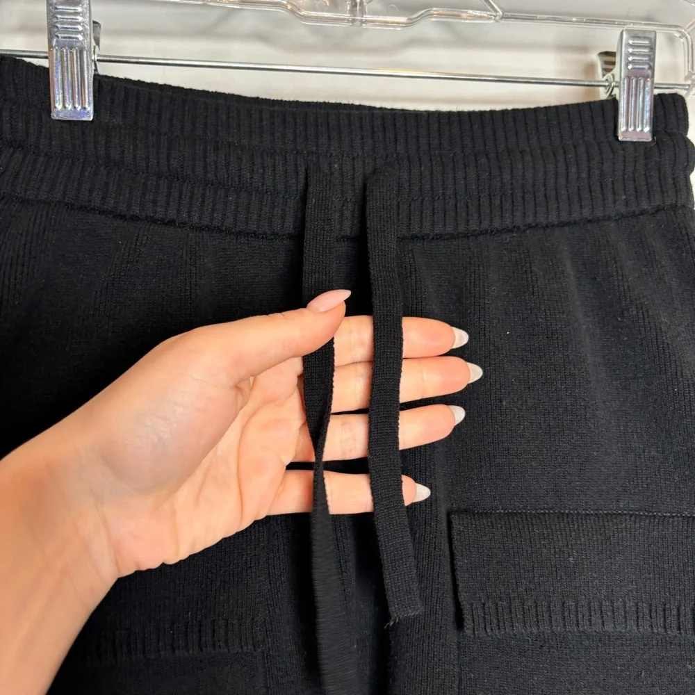 Alo Scholar Knit Cargo Skirt XXS Black